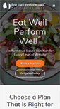 Mobile Screenshot of eatwellperformwell.com
